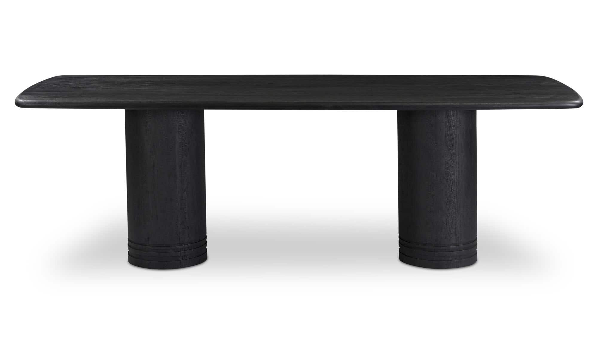 Moes Daphne Dining Table Large Black BB-1050