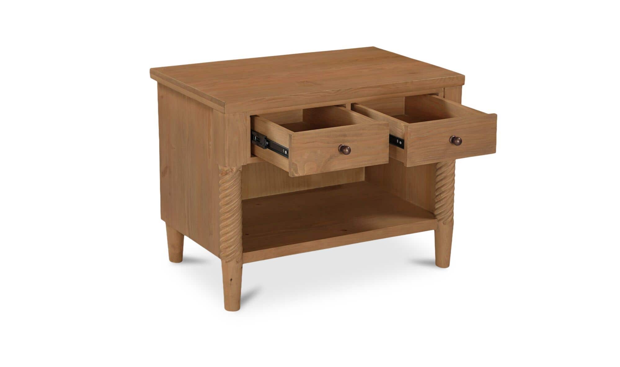 Moes Joni Nightstand Natural BB-1051