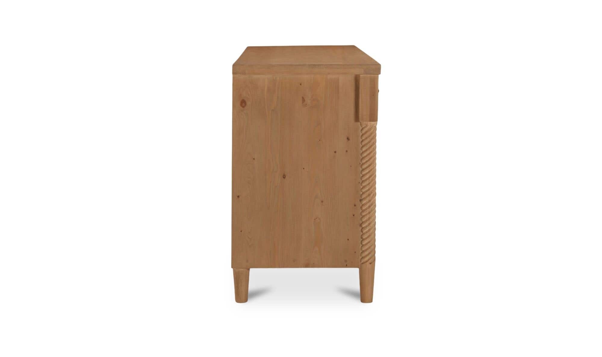 Moes Joni 7 Drawer Dresser Natural BB-1052