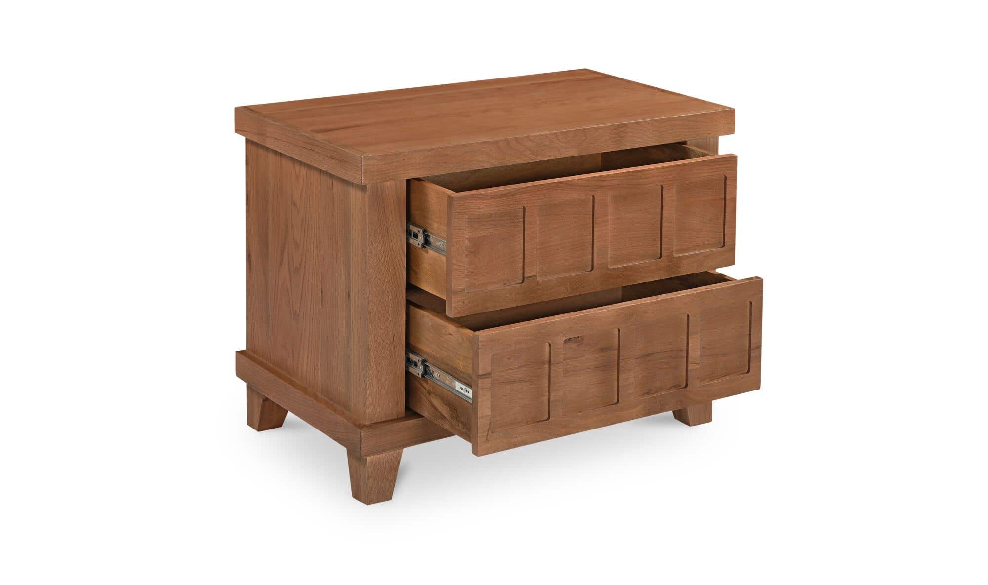 Moes Enya Nightstand Oak BB-1056