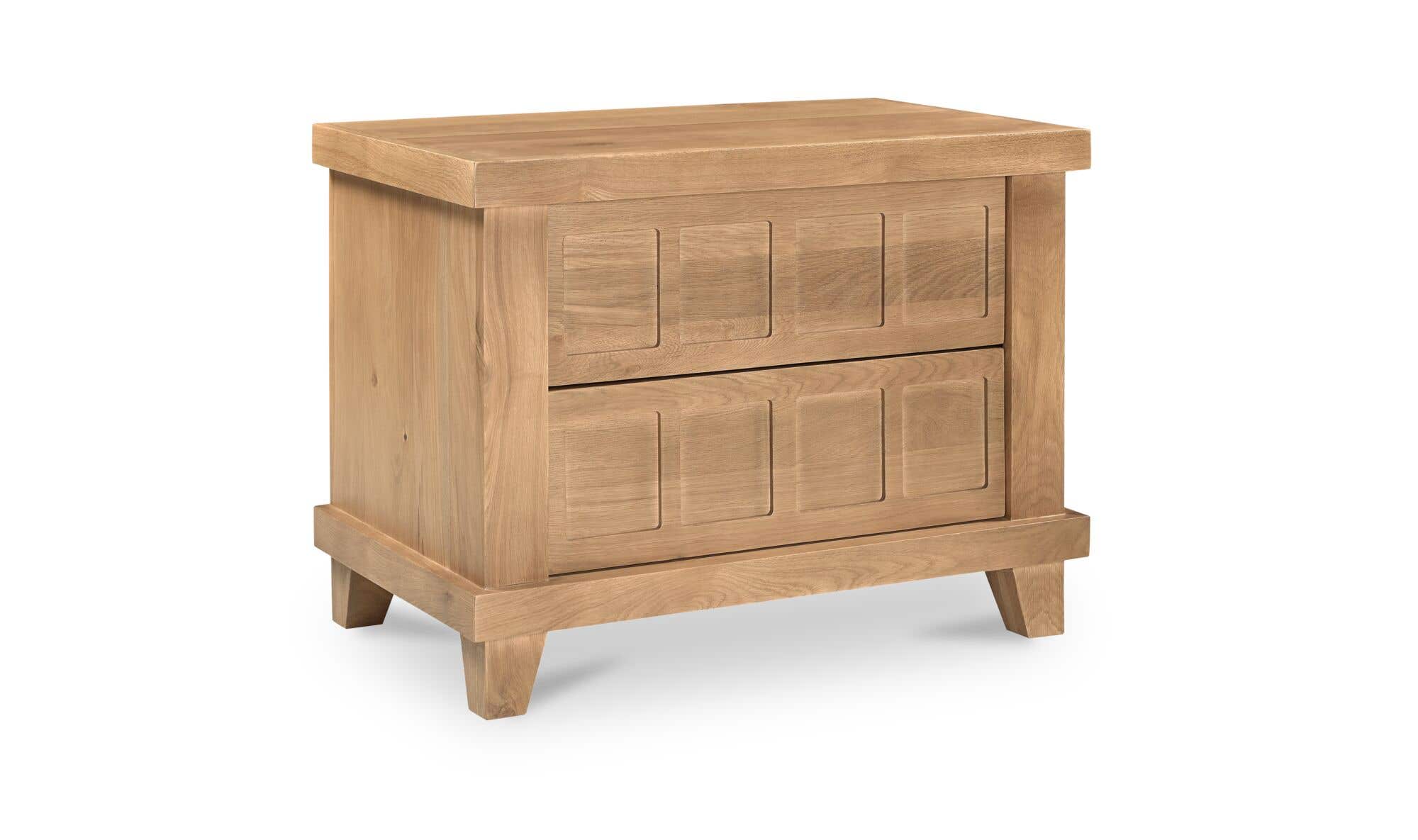 Moes Enya Nightstand Oak BB-1056