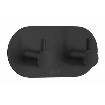 BESLAGSBODEN - Design Double Towel Hook, Self-adhesive