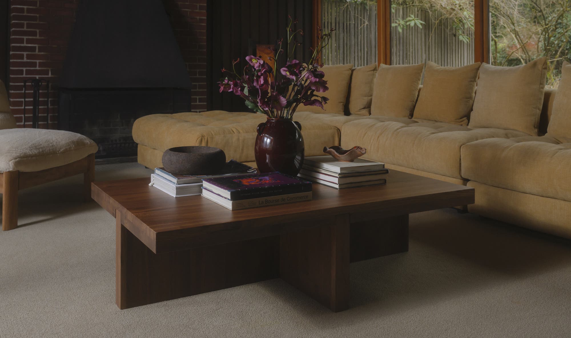 Moes Folke Coffee Table Walnut BC-1116