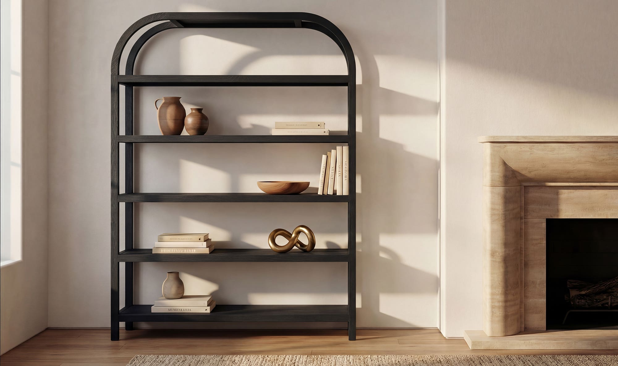 Moes Eero Bookcase Large BC-1158
