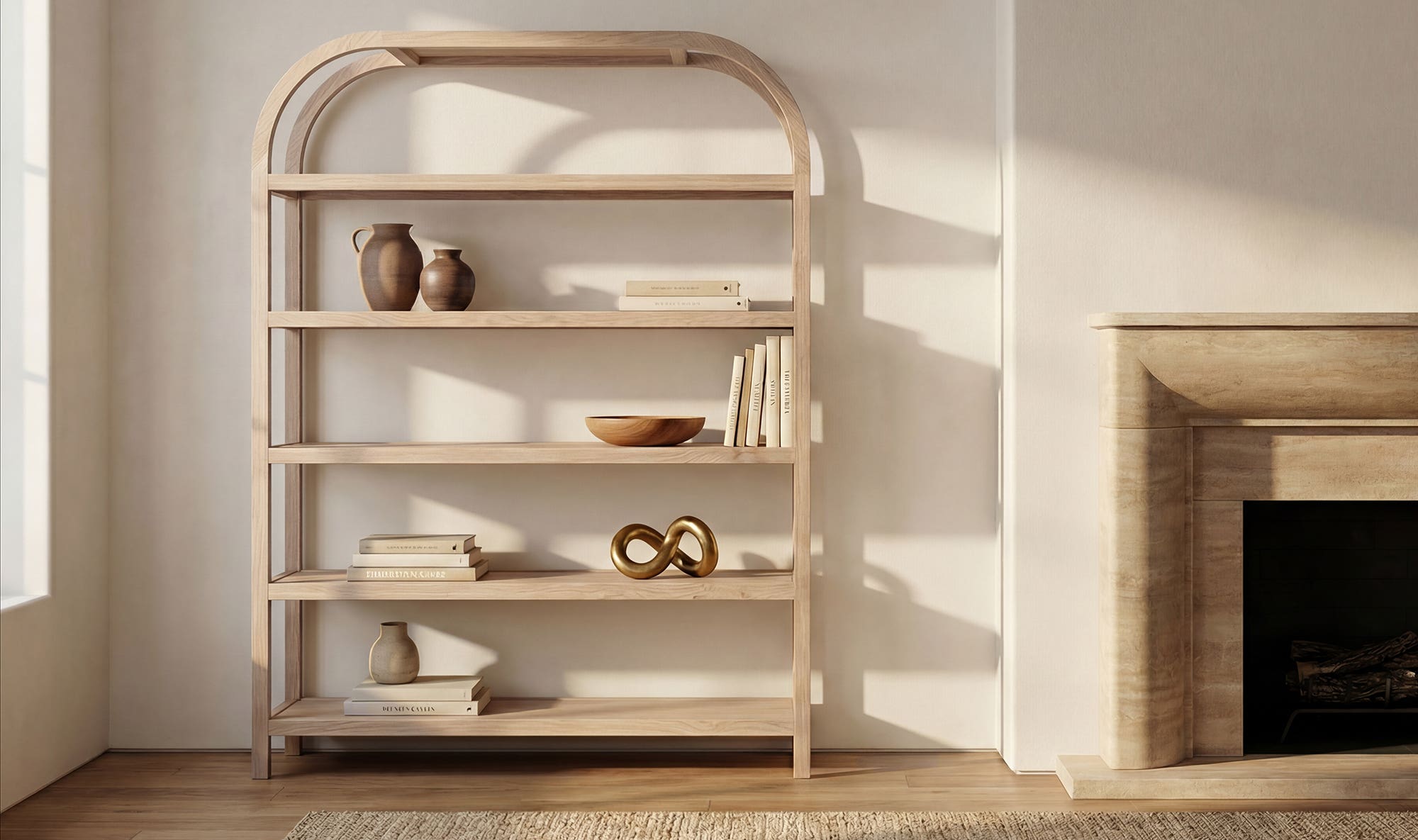 Moes Eero Bookcase Large BC-1158
