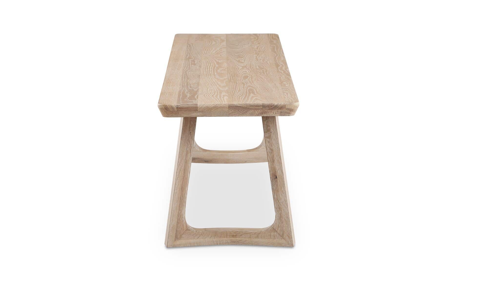 Moes Silas Dining Bench Oak BC-1160