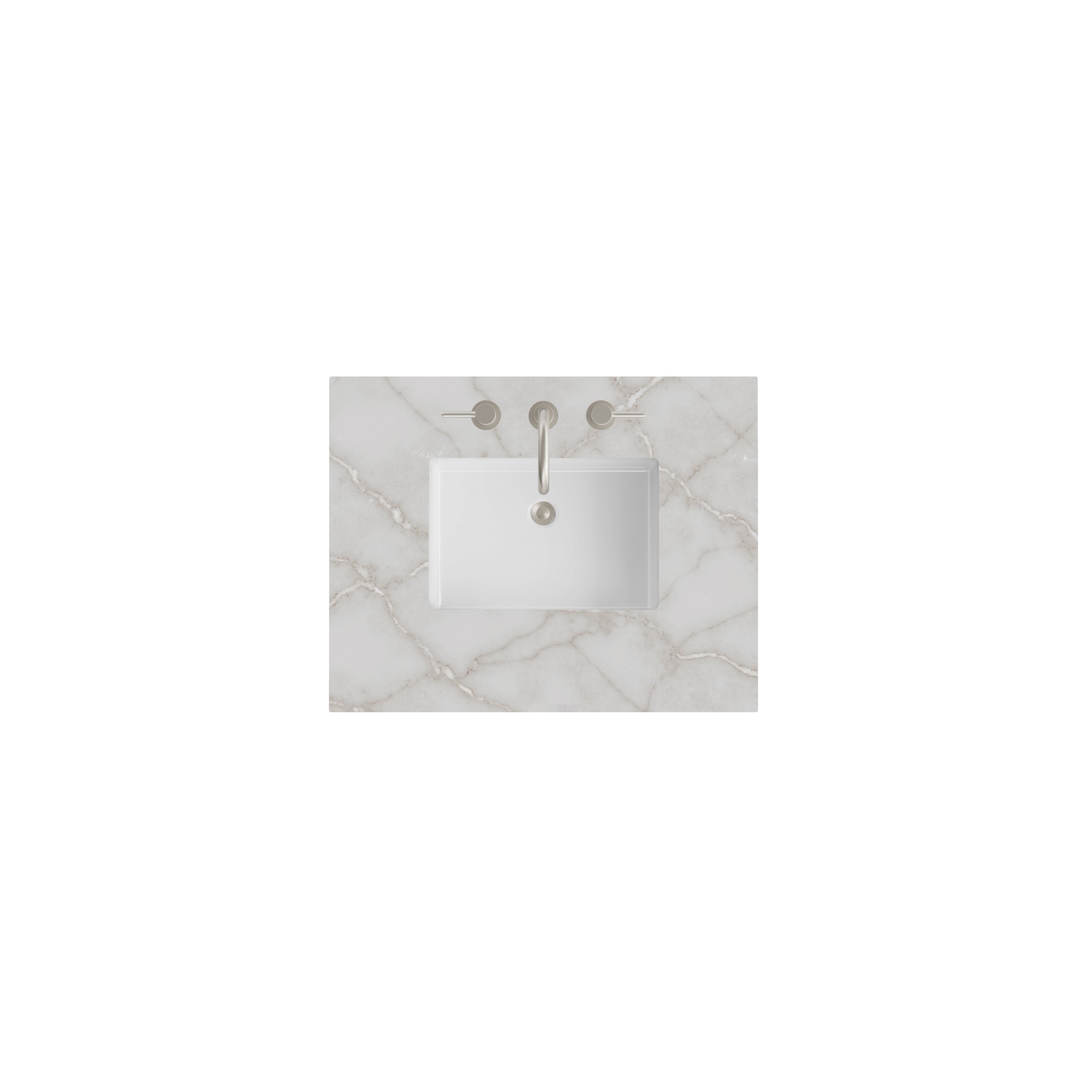 James Martin 30" Single Top with Sink, 3cm
