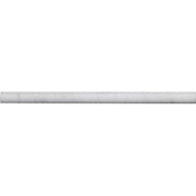 Bianco Carrara Polished Marble Molding Pencil Liner 3/4"X12"