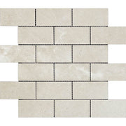 Botticino Polished Marble Mosaic Brick 2"X4"