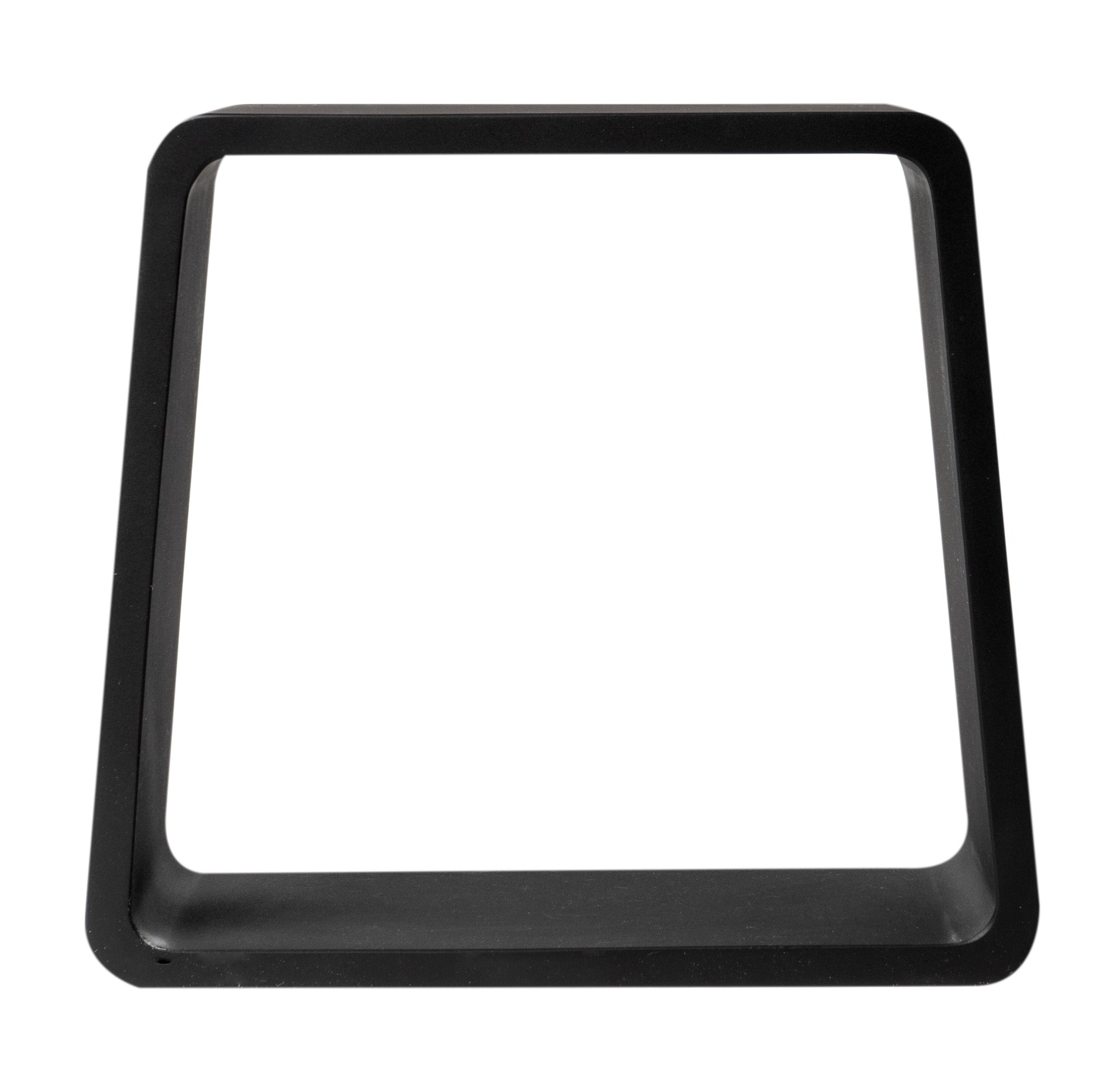 ALFI brand  ABST55BM Black Matte Solid Surface Resin Bathroom / Shower Stool