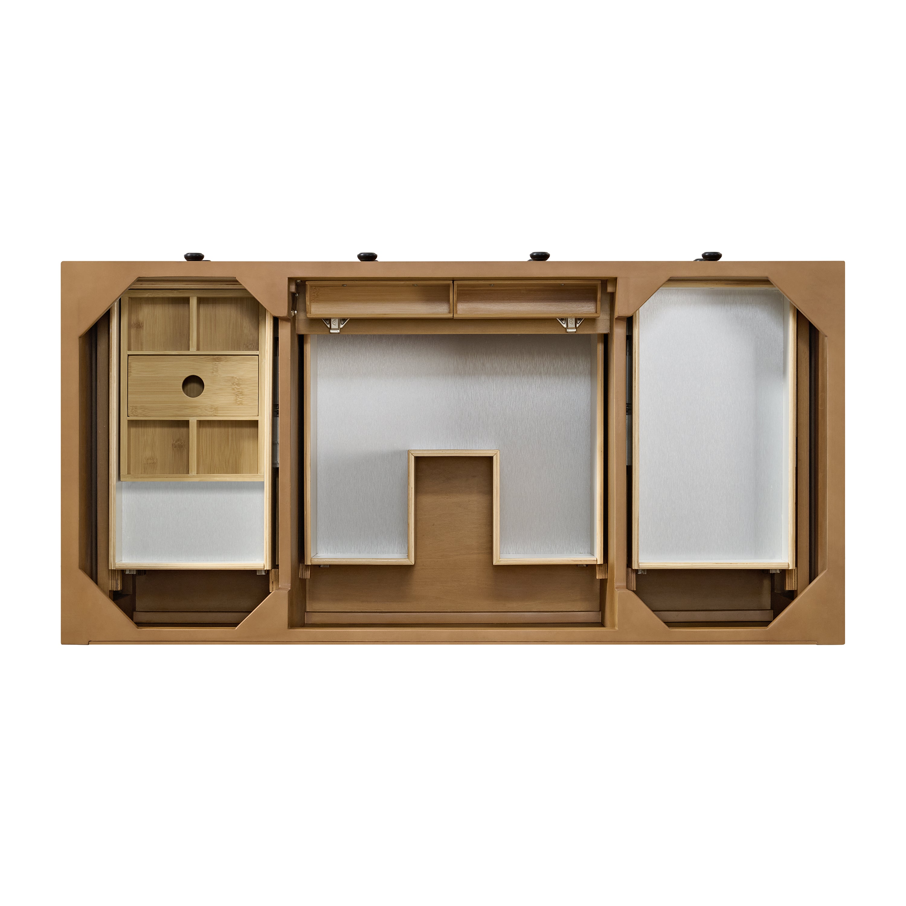 James Martin Malibu 48" Single Vanity in Amber Birch with 3cm Countertop