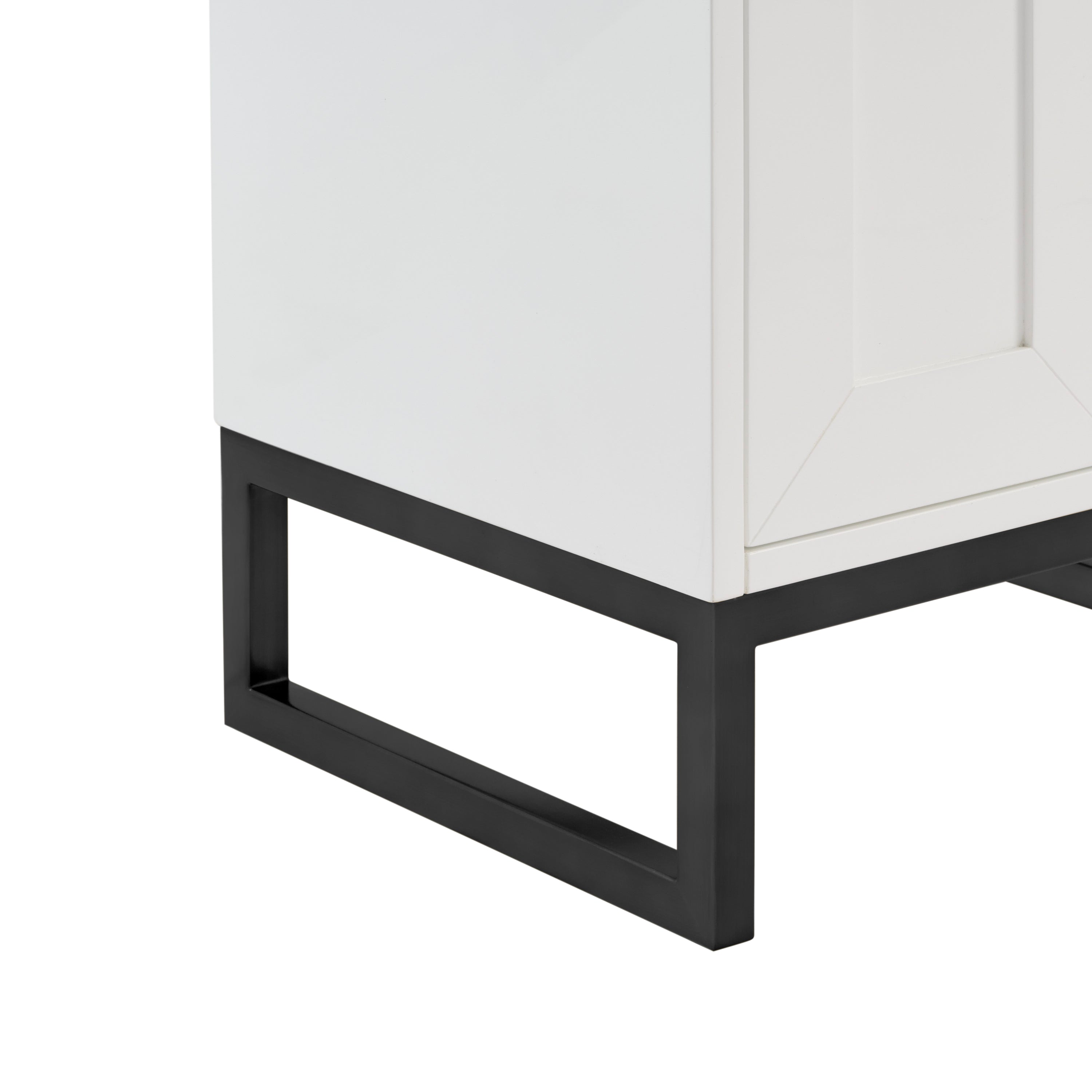 James Martin Chianti 24" Single Cabinet in Glossy White