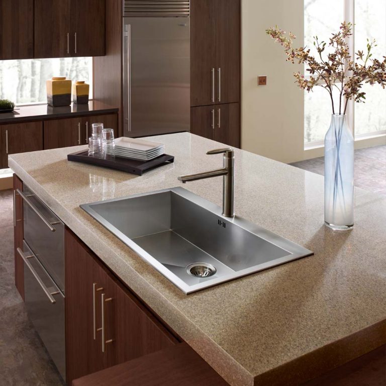 Houzer Bellus 33" Stainless Steel Drop-in Topmount 1-hole Single Bowl Kitchen Sink with Strainer & Grid