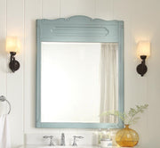 Chans Furniture MR-1522BU Blue Knoxville Mirror