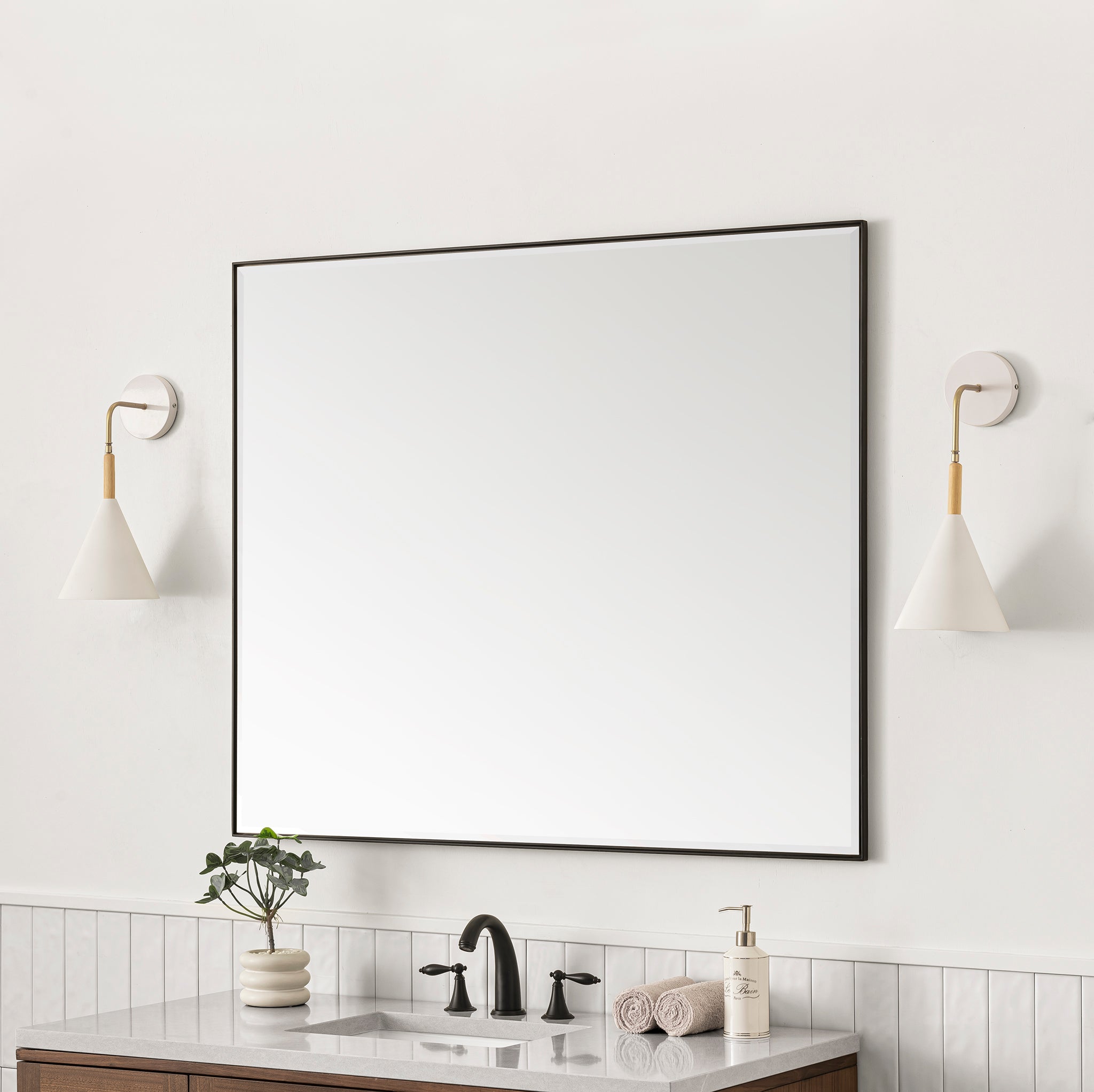 James Martin Rohe 48" Rectangular Mirror