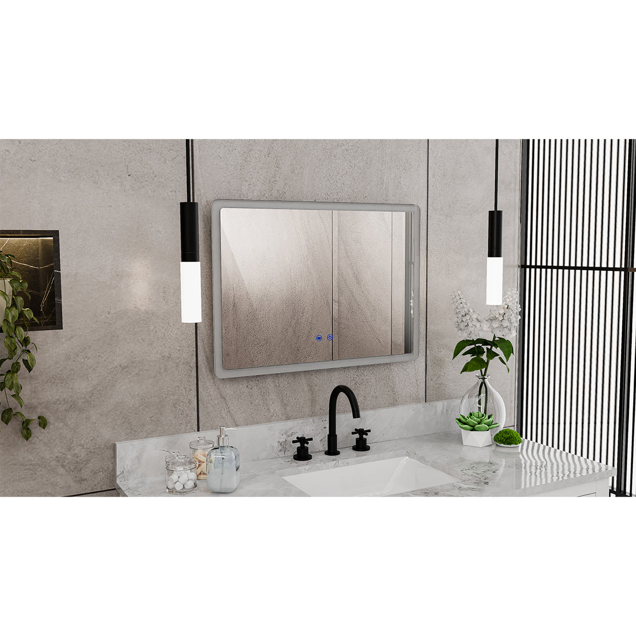 Brilliance 20 x 28 Rectangular LED Mirror