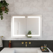 Brilliance 24 x 32 2 Door LED Medicine Cabinet