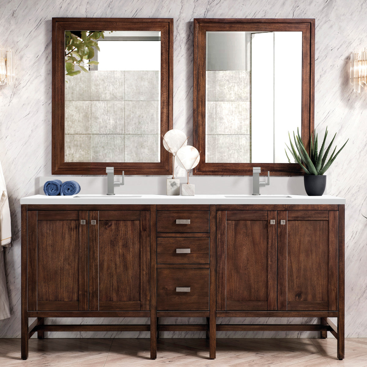 Addison 72" Double Vanity Cabinet