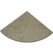 9x9 Bursa Beige Marble Corner Shelf Polished Tile