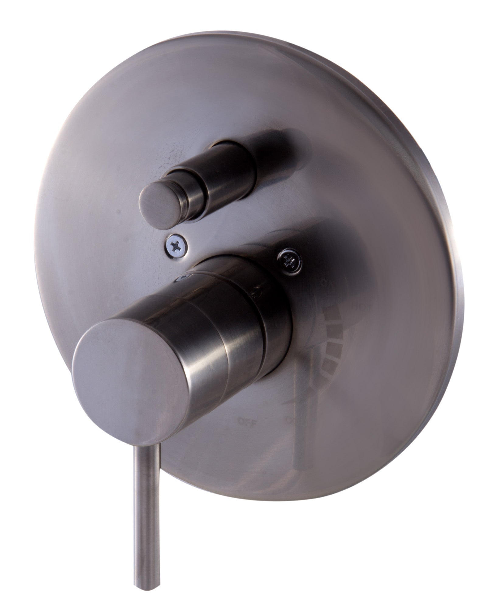 ALFI brand AB1701 Pressure Balanced Round Shower Mixer with Diverter
