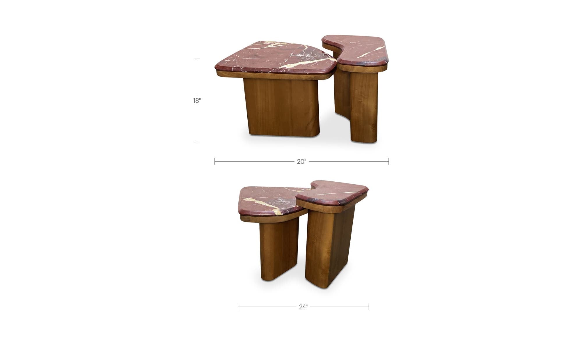 Moes Abi Nesting Coffee Table BZ-1169