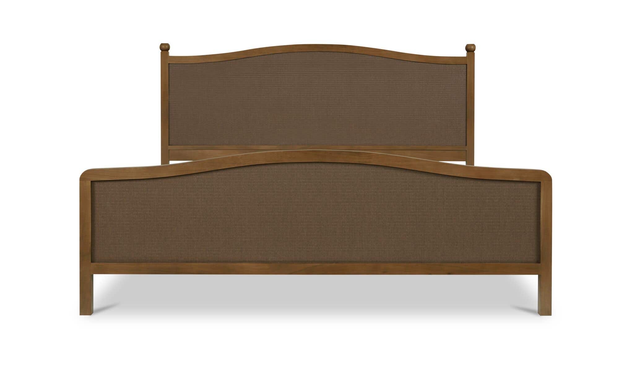 Moes Eve Queen Bed Brown BZ-1172