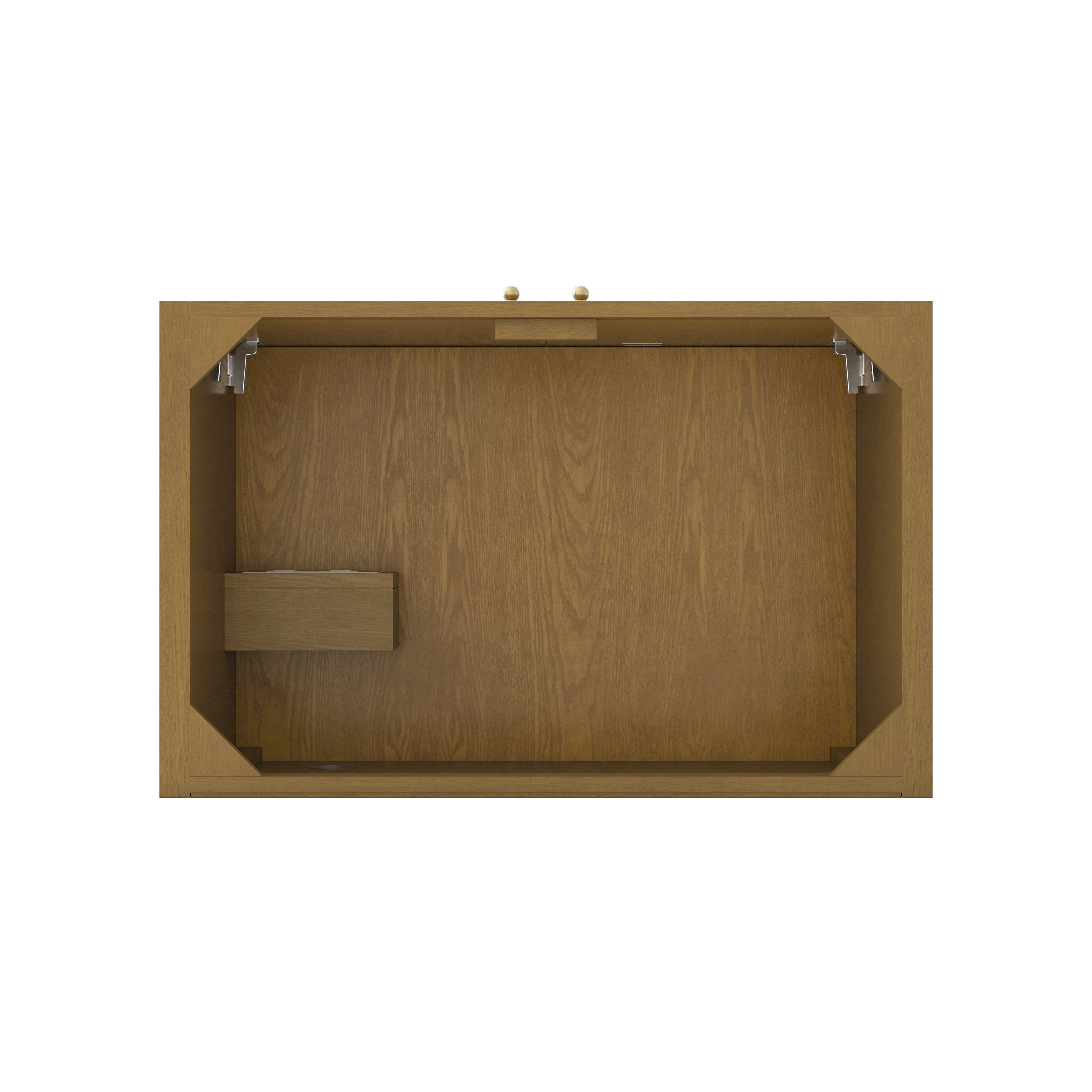James Martin Hudson 36" Single Vanity in Honey Oak with 3cm Countertop