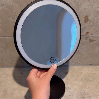 BESLAGSBODEN - Make-up Mirror, Free Standing. LED Light. X7.