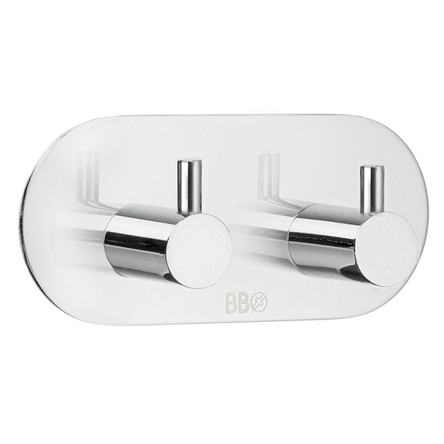 BESLAGSBODEN - Design Double Towel Hook, Self-adhesive