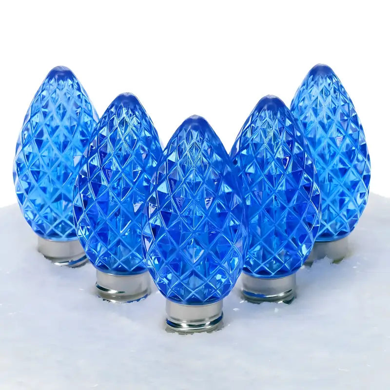 C7 Blue ProCore LED Christmas Light Bulbs