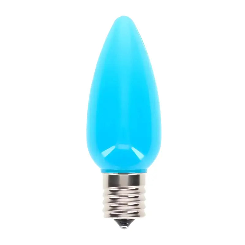 C9 Teal Smooth ProCore LED Christmas Light Bulbs
