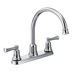 Moen two-handle high arc kitchen faucet 41611
