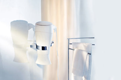 AIR - Holder for Hairdryer and Straightener in Polished Chrome