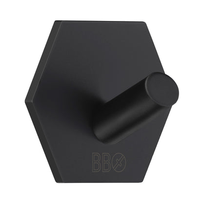 BESLAGSBODEN - Single Hook, Hexagon, Self-adhesive