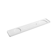 MAIDSTONE Matte White Bath Tray With Wine Holder
