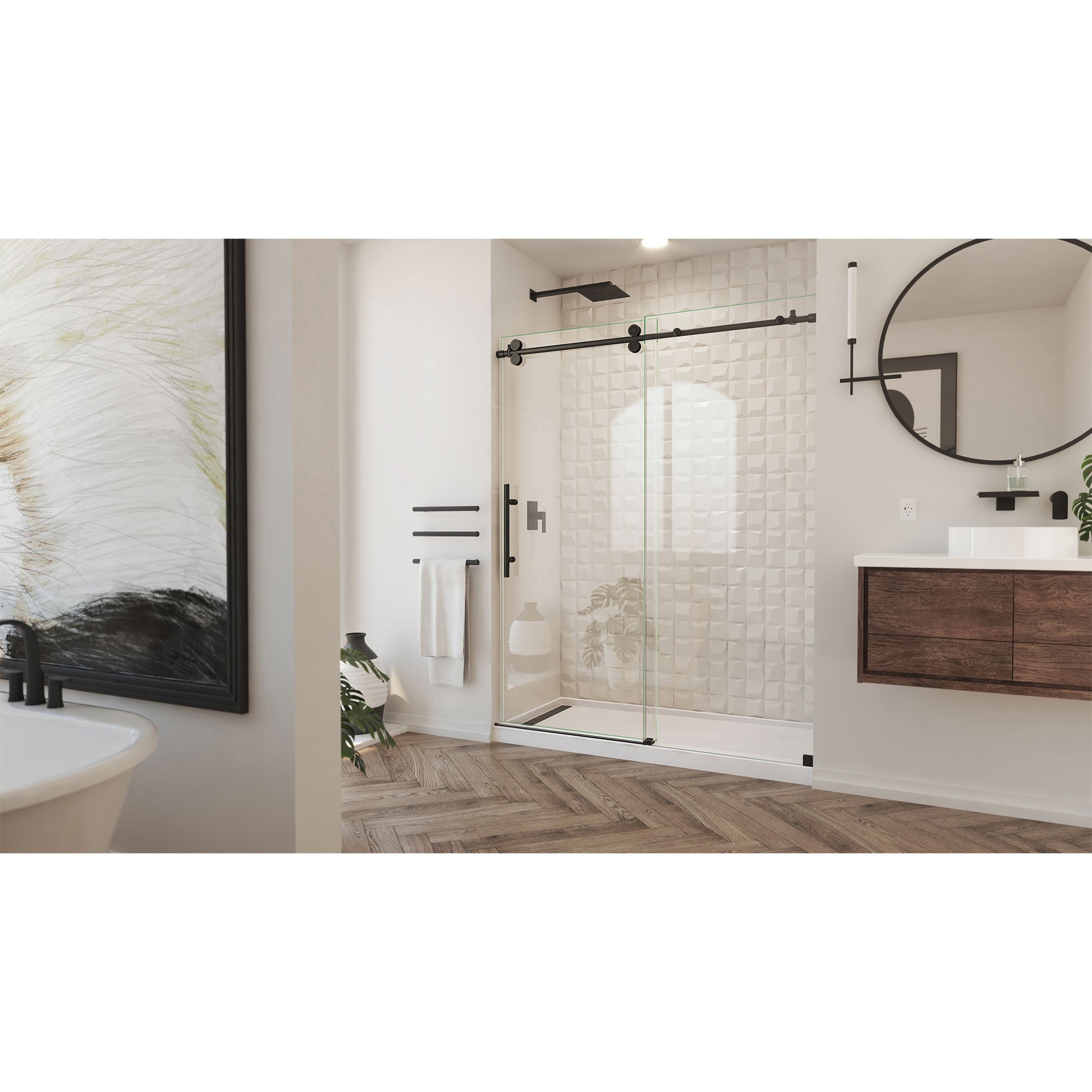 DreamLine Camden 56-60" W Shower Door