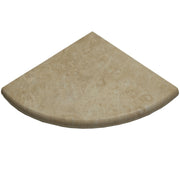 9x9 Cappuccino Marble Corner Shelf Polished Tile