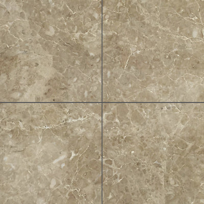 Cappuccino Polished Marble Tile 6"X6"