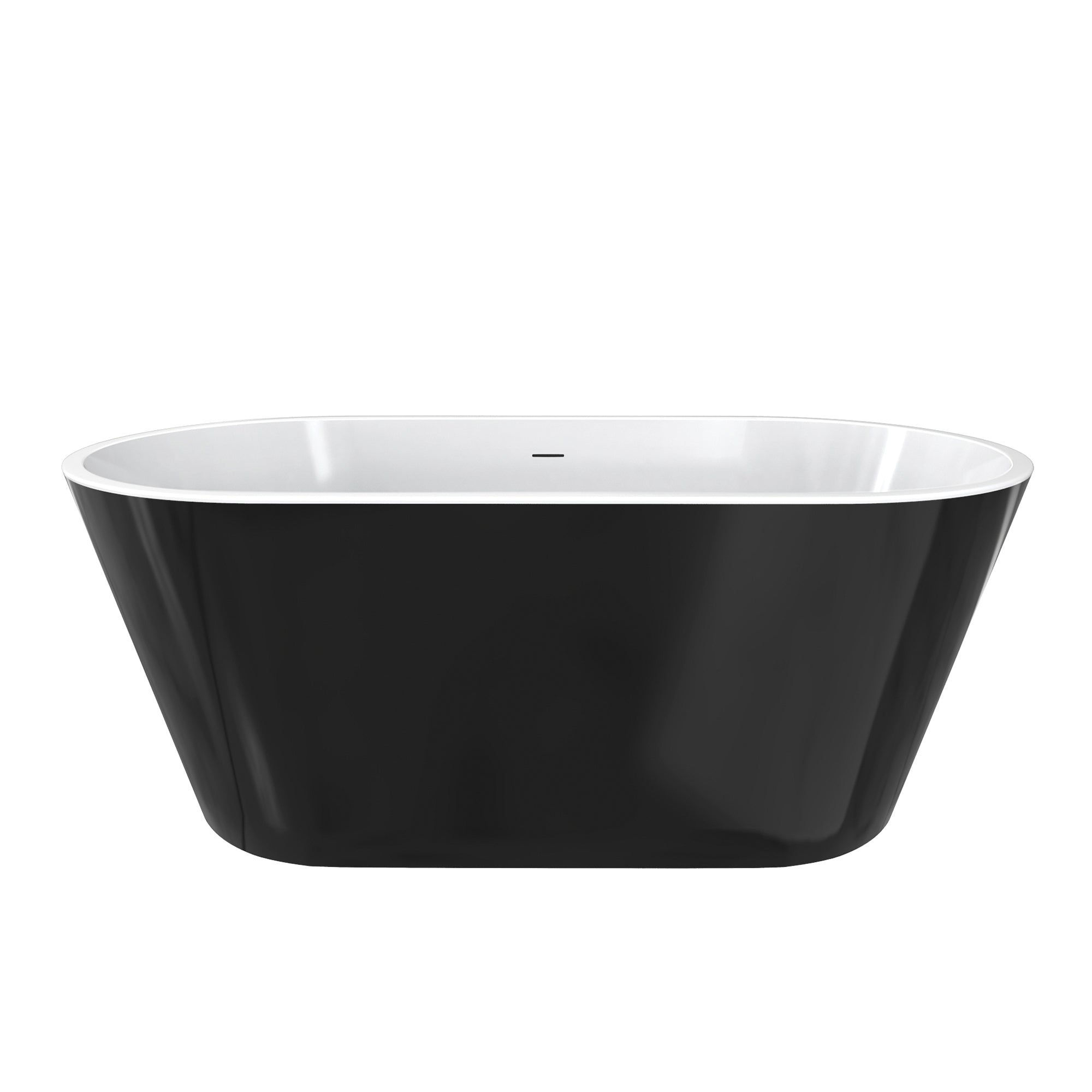 Maax Chorale 60 x 30 Acrylic Freestanding Center Drain Bathtub