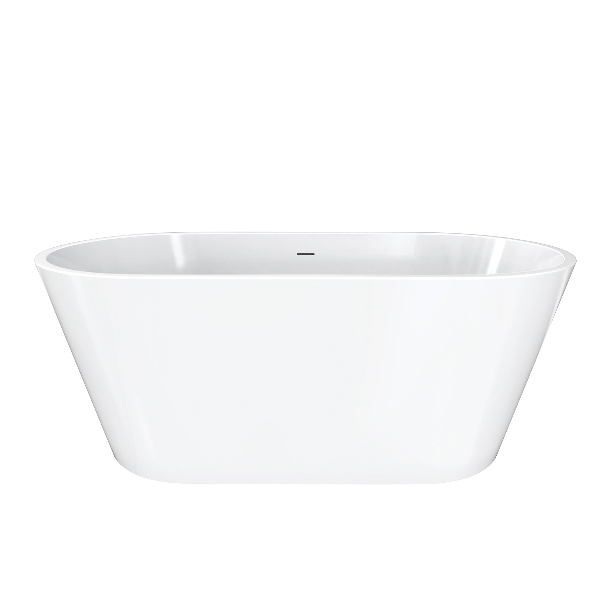 Maax Chorale 60 x 30 Acrylic Freestanding Center Drain Bathtub