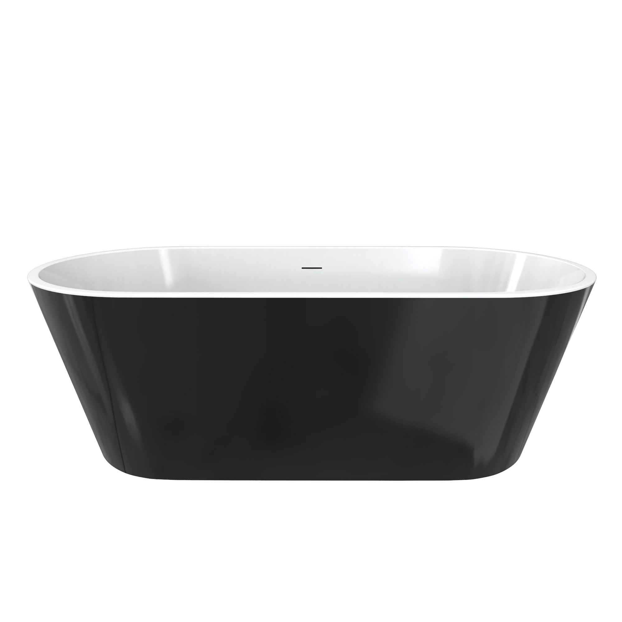 Maax Chorale 67 x 31 Acrylic Freestanding Center Drain Bathtub
