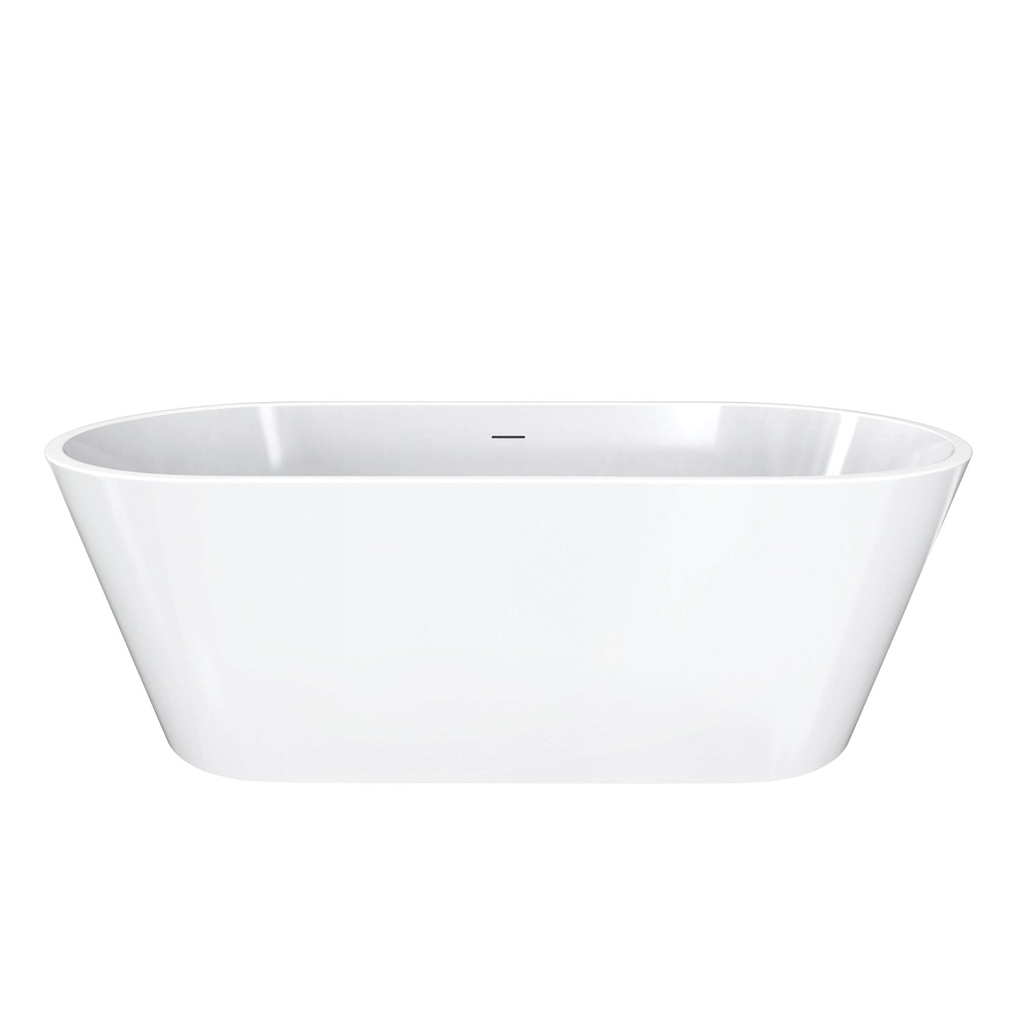 Maax Chorale 67 x 31 Acrylic Freestanding Center Drain Bathtub