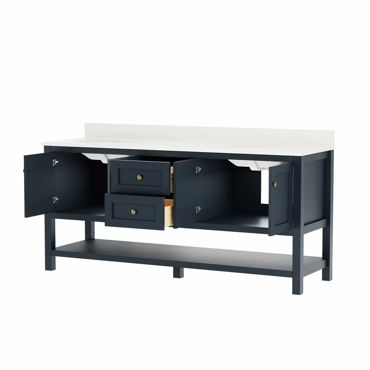 MAIDSTONE Carlow 72 Inch Modern Console Vanity