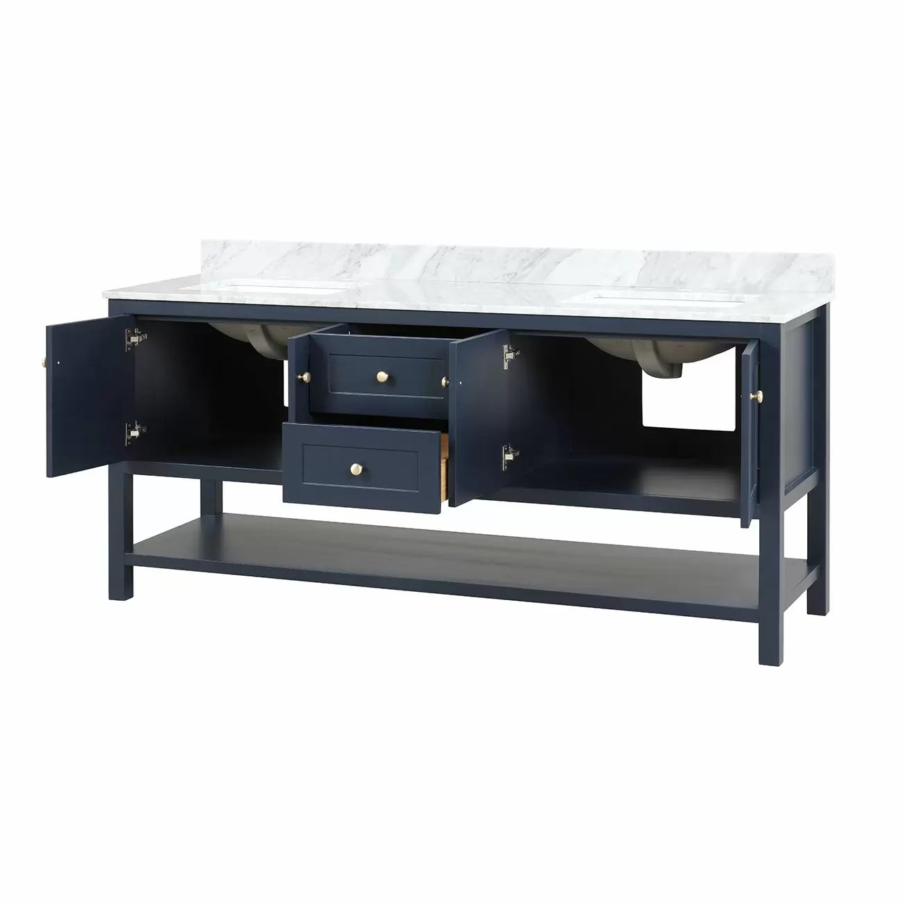 MAIDSTONE Carlow 72 Inch Modern Console Vanity
