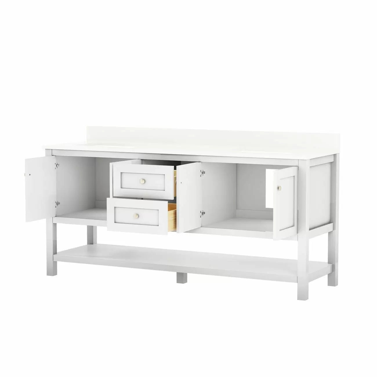 MAIDSTONE Carlow 72 Inch Modern Console Vanity
