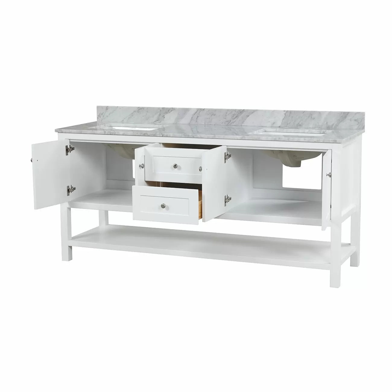 MAIDSTONE Carlow 72 Inch Modern Console Vanity
