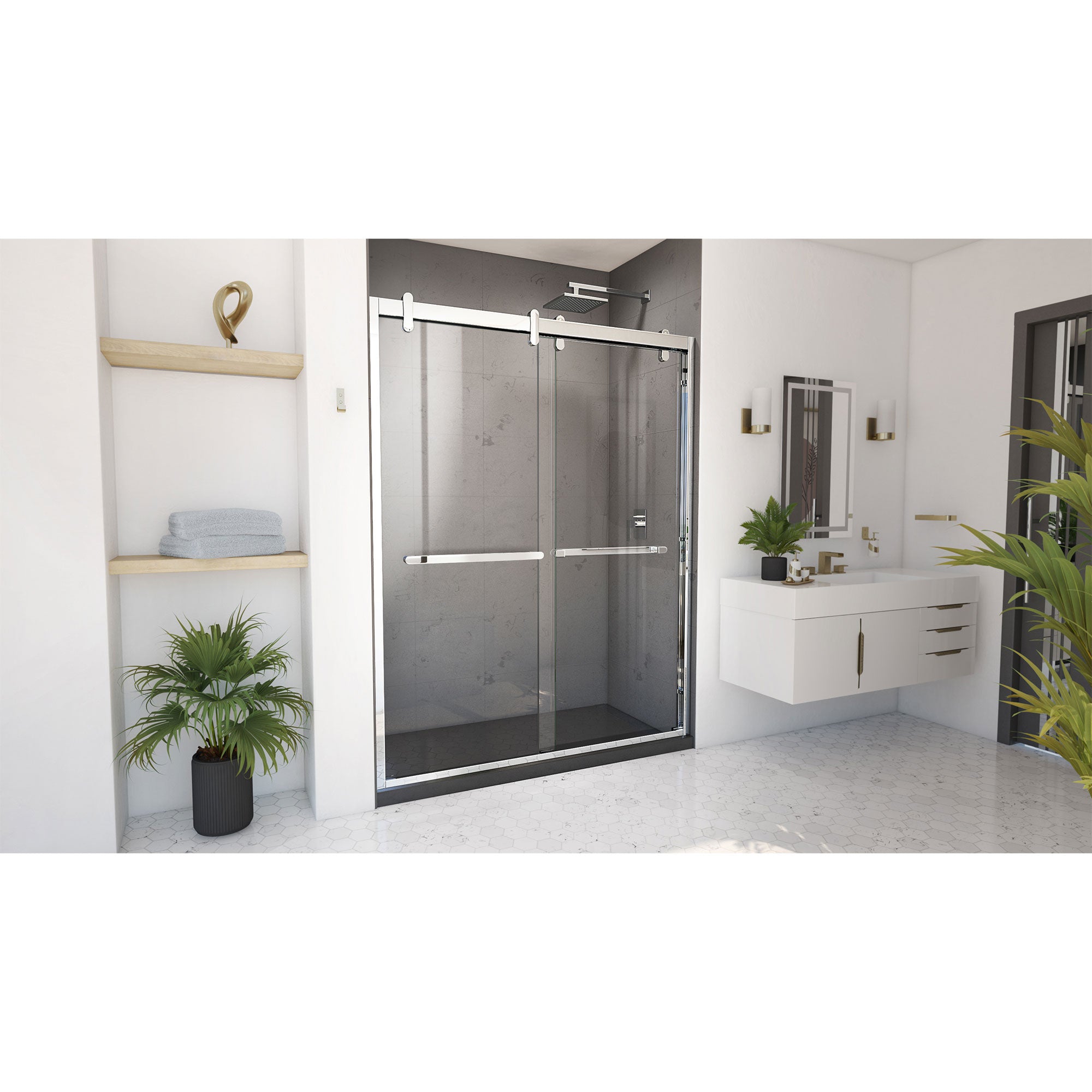 DreamLine Cavalier 56-60" W Shower Door