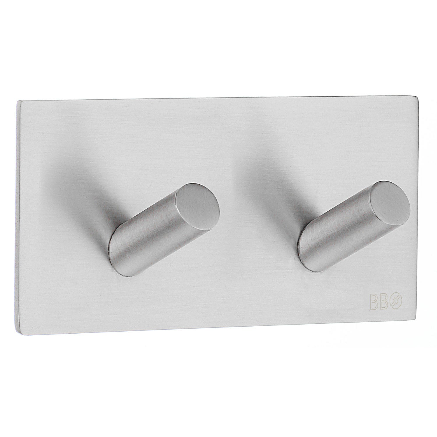 BESLAGSBODEN - Design Double Hook, Self-adhesive