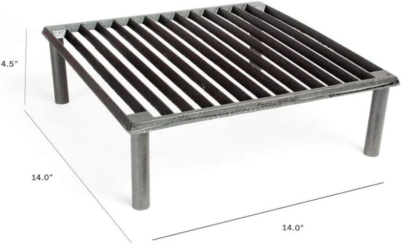 CBO Cast Iron Tuscan Fireplace Grill Stand for Pizza Oven