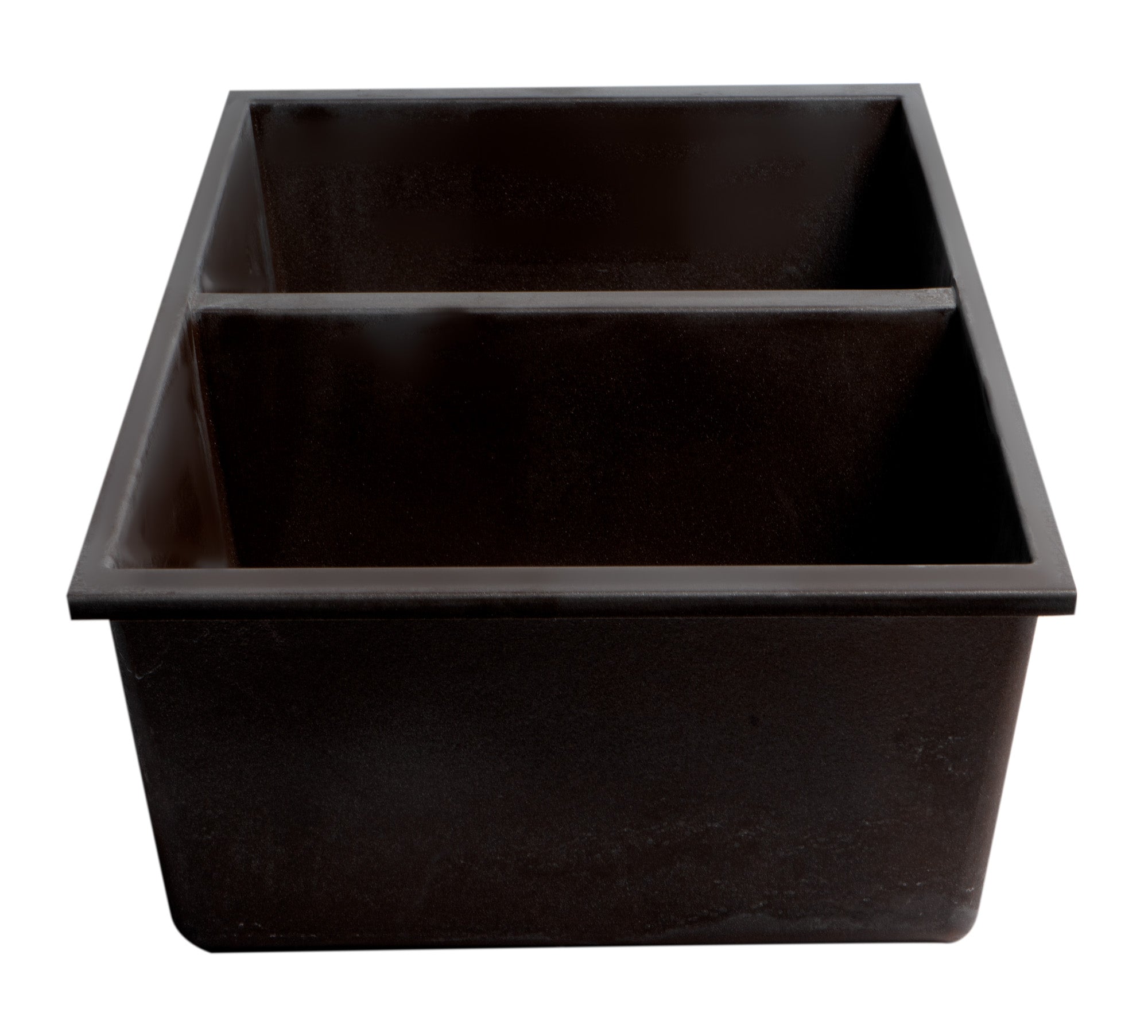 ALFI brand AB3420UM 34" Undermount Double Bowl Granite Composite Kitchen Sink